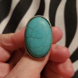 TURQUOISE RING. size 8